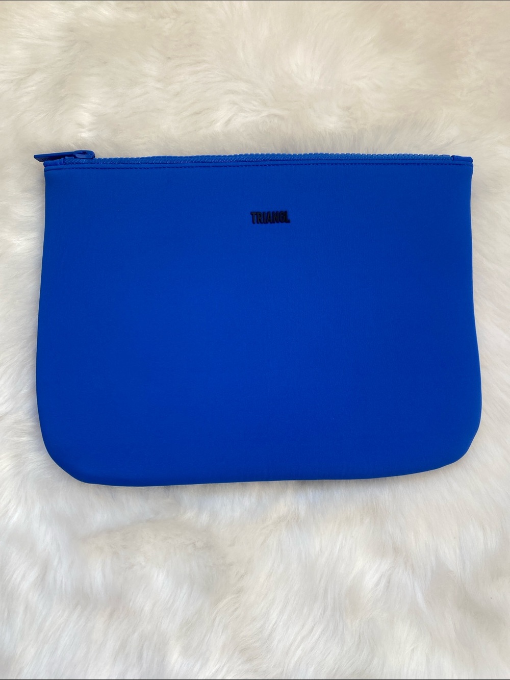 TRIANGL Neoprene Zip Pouch Royal Blue